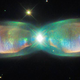 Illustration for article titled Twin Jet Nebula is a Marvelous Cosmic Butterfly